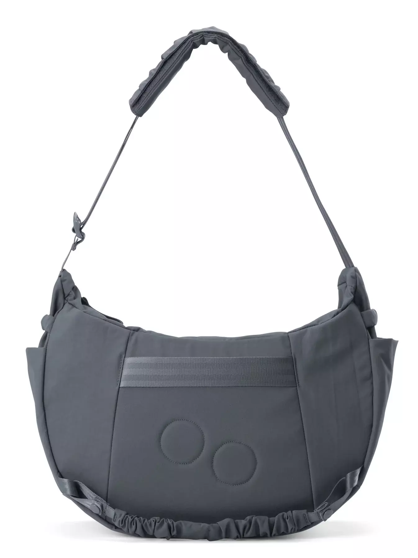 pinqponq Krumm Large Crinkle Black Crossbody Bag Tasche unisex schwarz